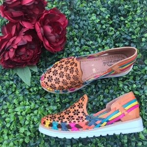 Mexican Leather Flats